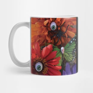 Garden of Oculary Eye Flowers Mug